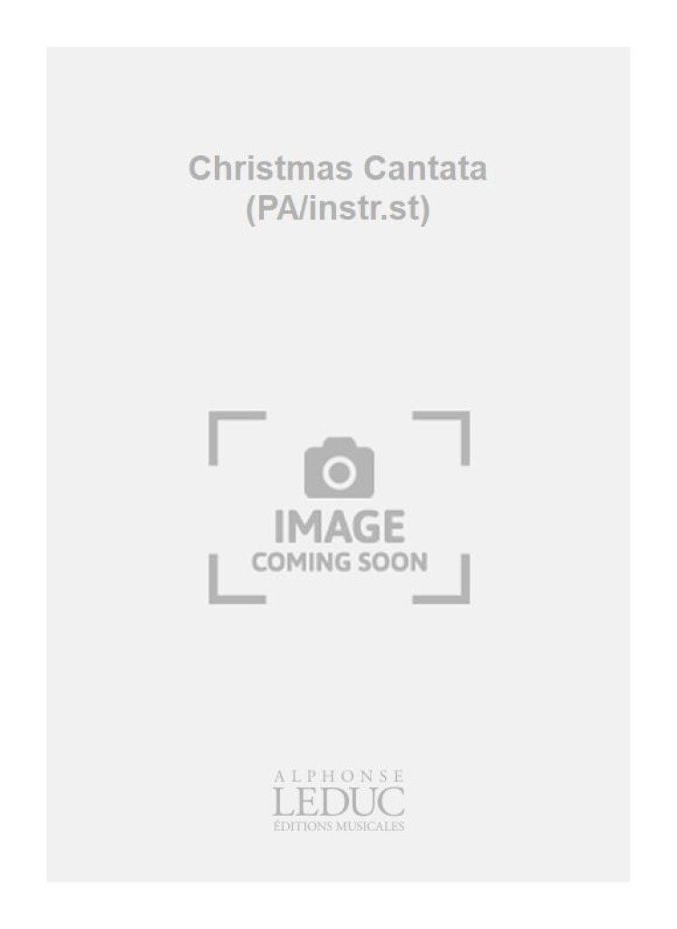 Christmas Cantata (PA/instr.st)